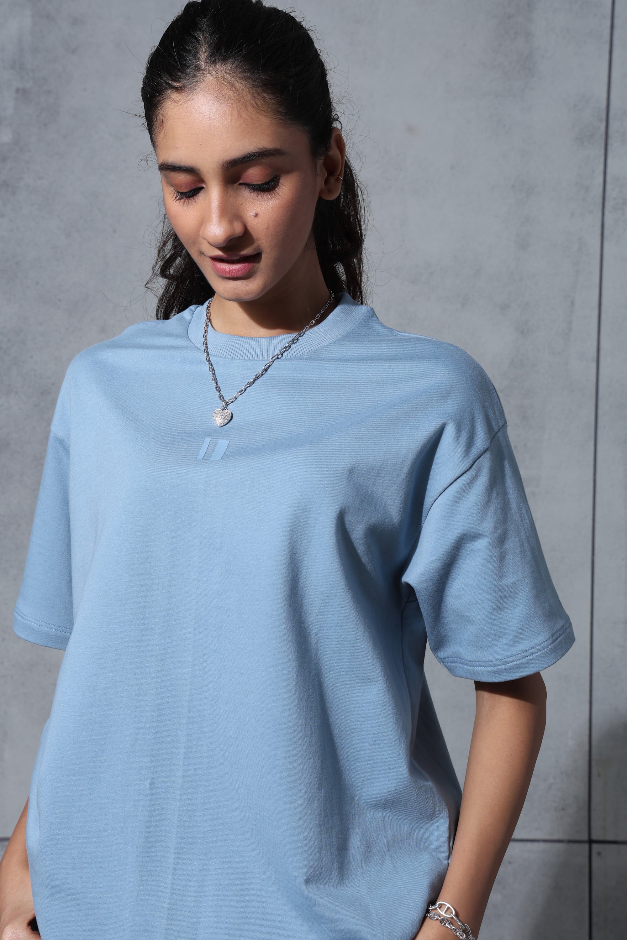 Basic pale Blue Solid Tshirt – Chapter 2 Clothing