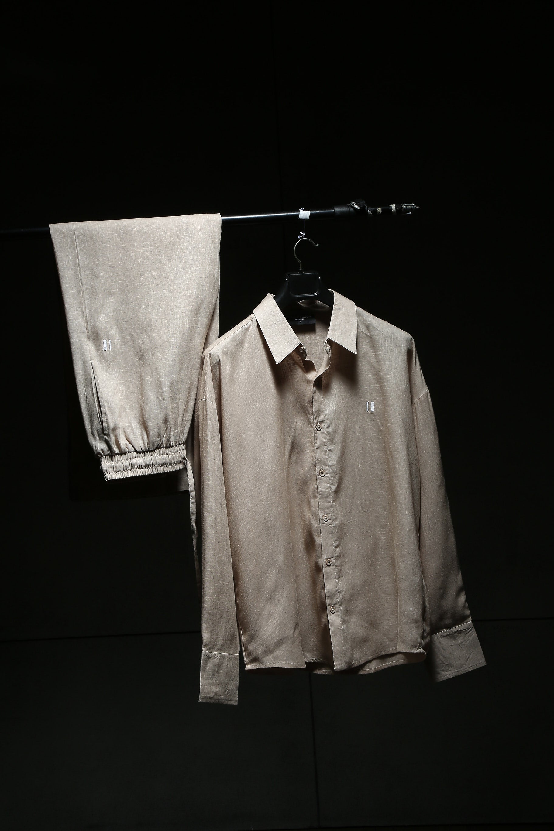 Beige Linen Co-Ord Set