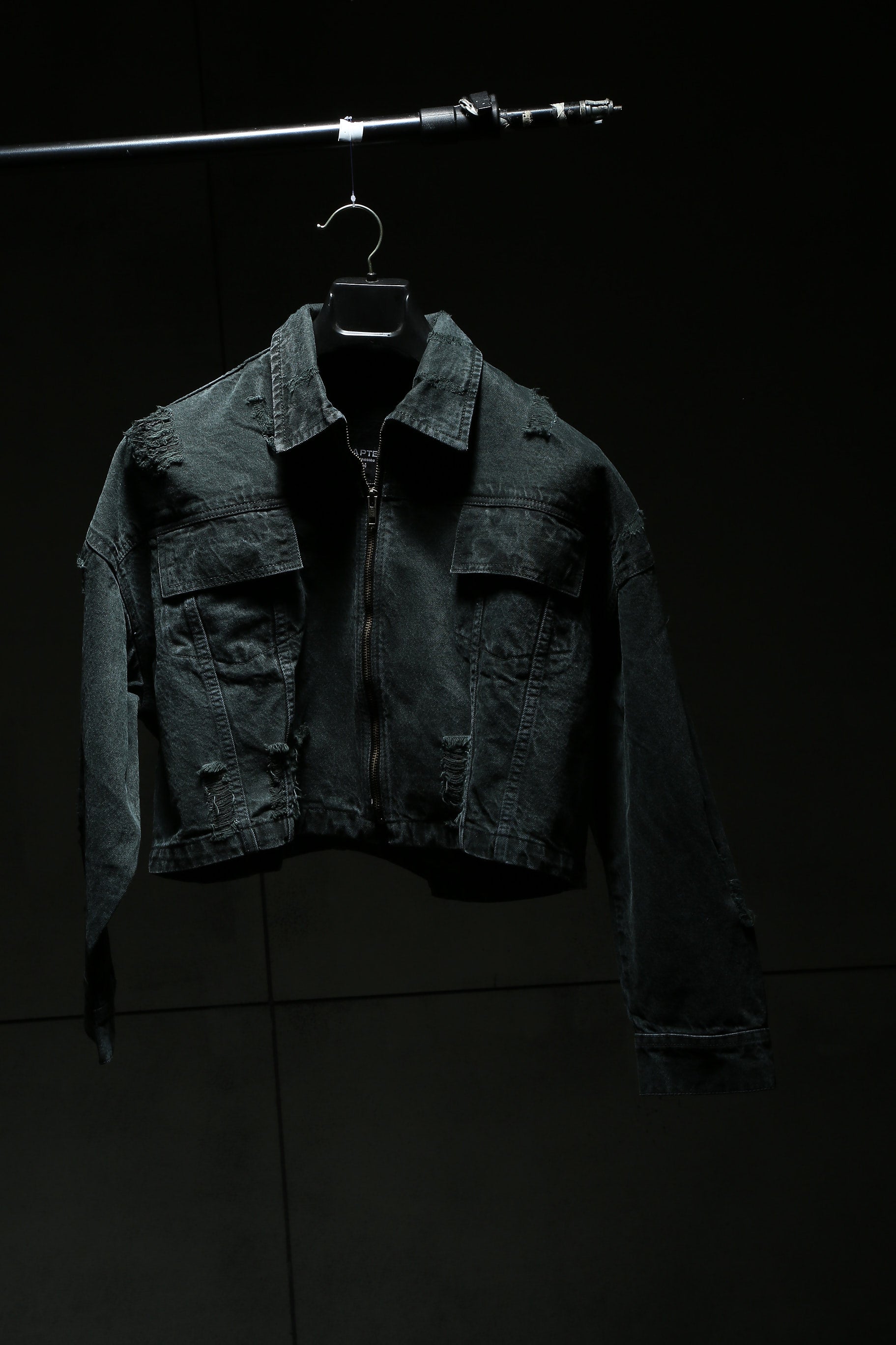 Olive Cropped Jacket