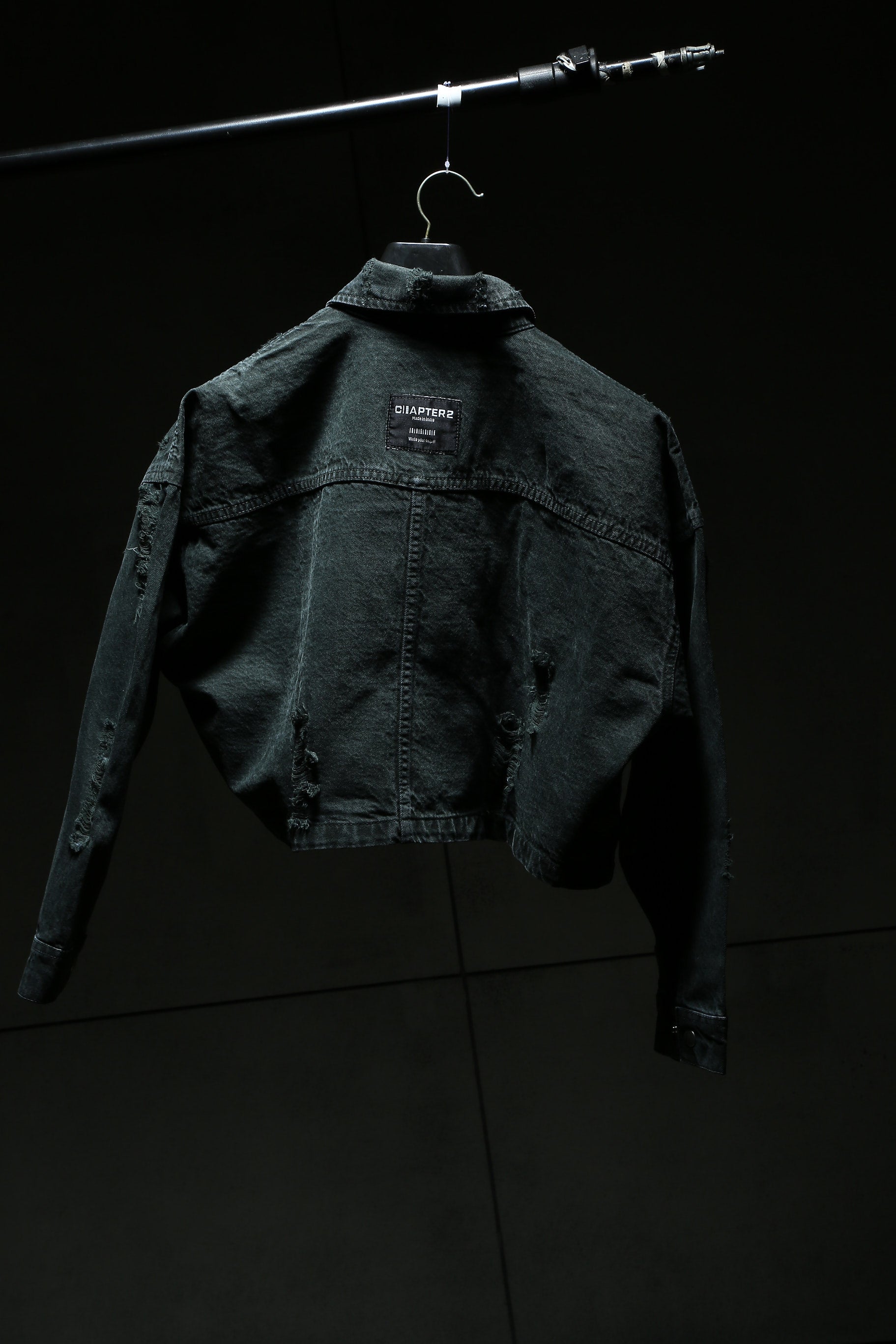 Olive Cropped Jacket