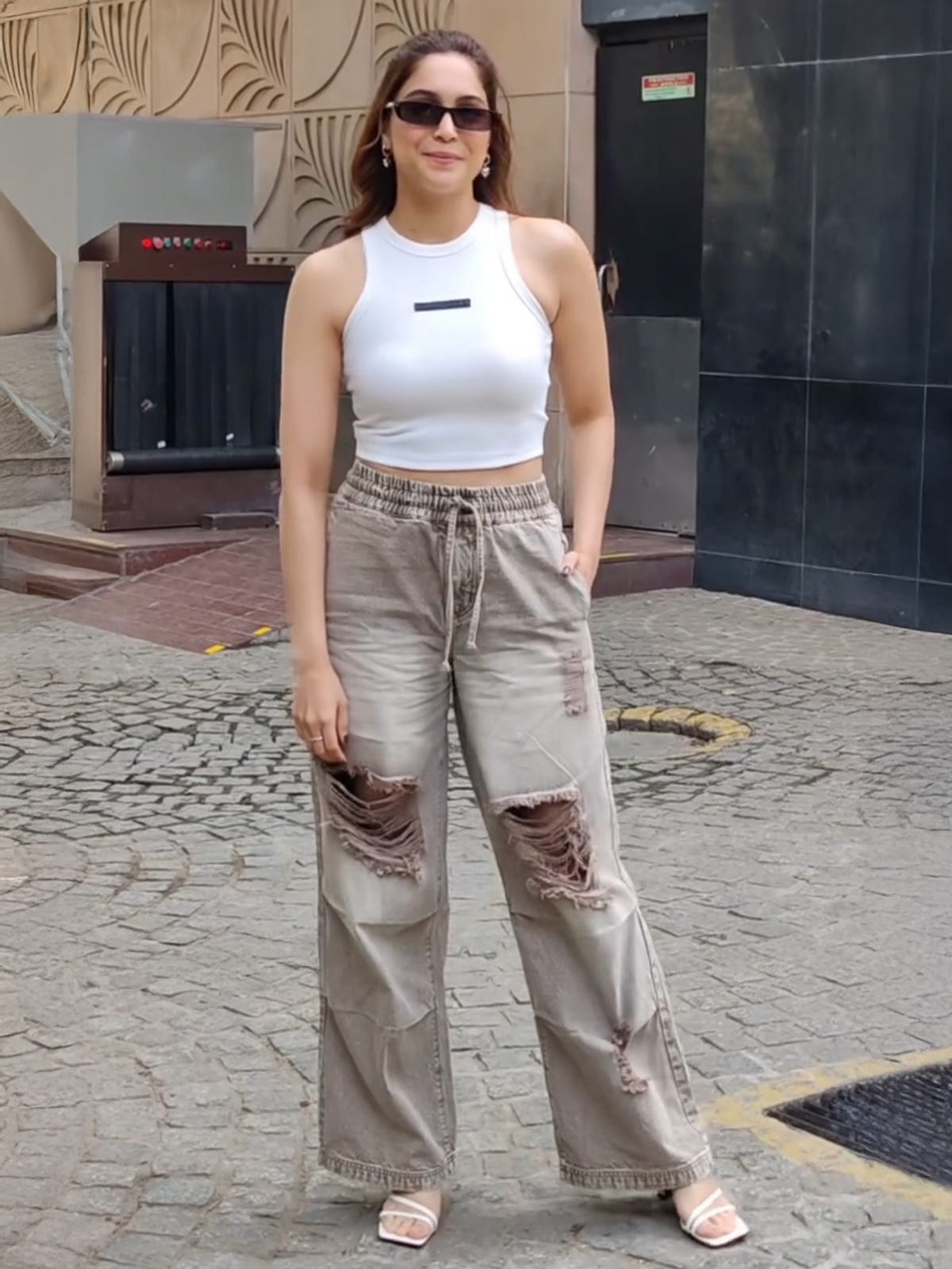 Sharvari celebrity look