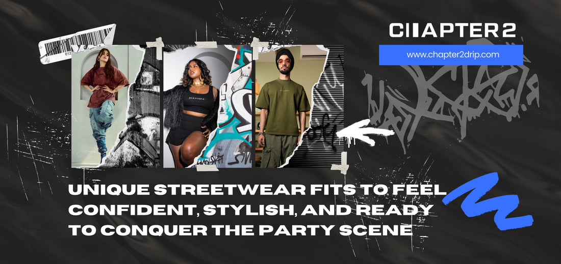 Vibrant Indian streetwear blending culture and trends for a confident, stylish look.