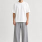 Grey Melange Baggy Joggers