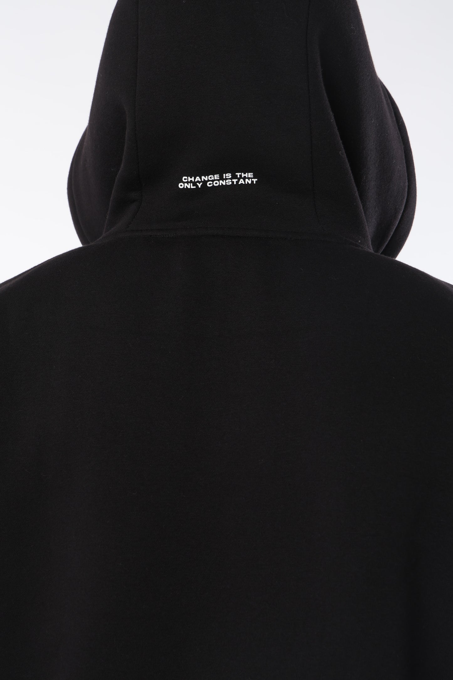 Black Everyday Zipper Hoodie + Sweatpants Set