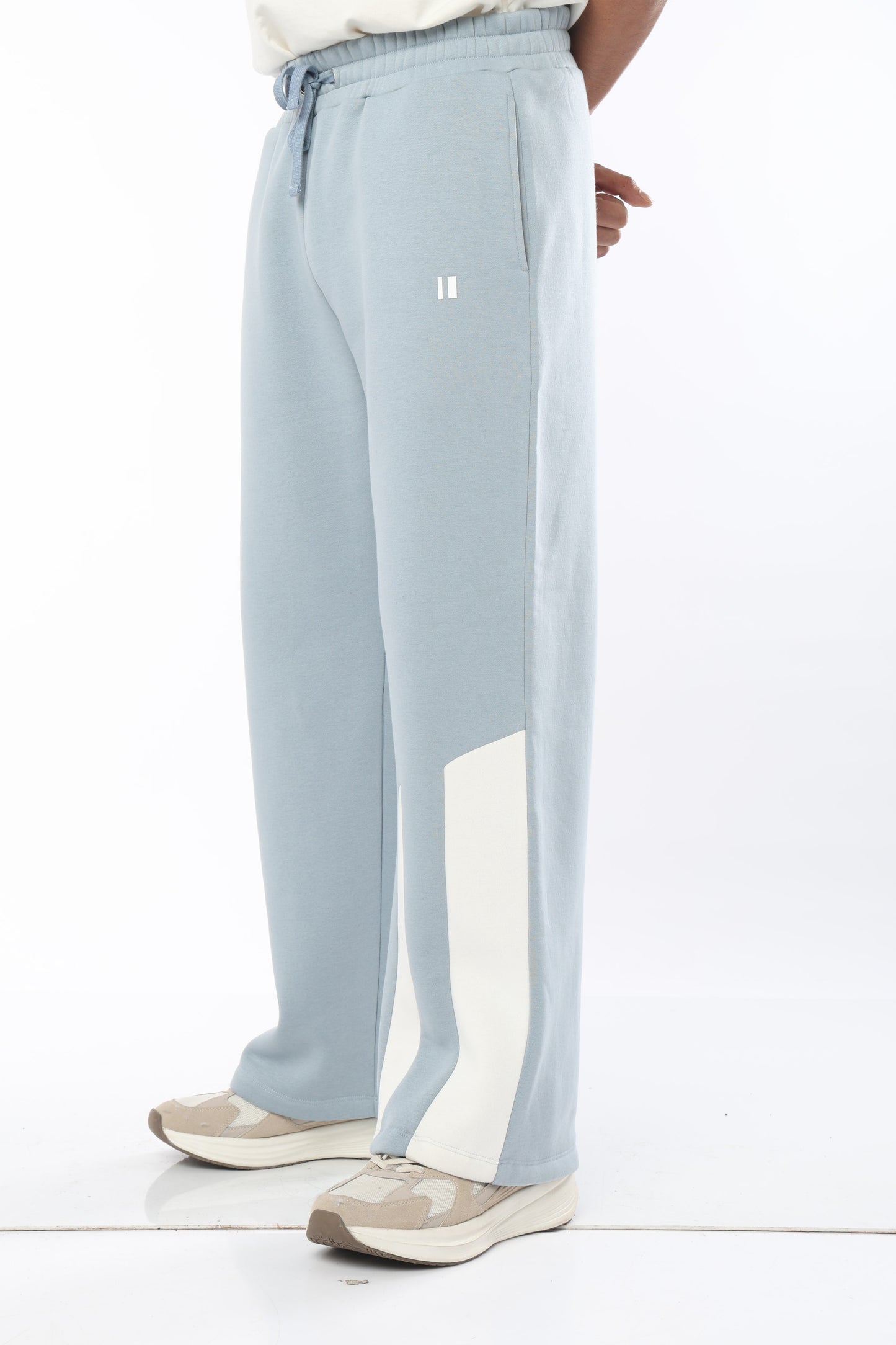 Pastel Blue Everyday Zipper Hoodie + Sweatpants Set
