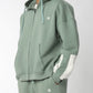 Chapter2Drip Sea Green everyday zipper hoodie — view 2