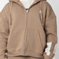 Dusty Coffee Everyday Zipper Hoodie + Sweatpants Set