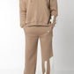 Dusty Coffee Everyday Zipper Hoodie + Sweatpants Set
