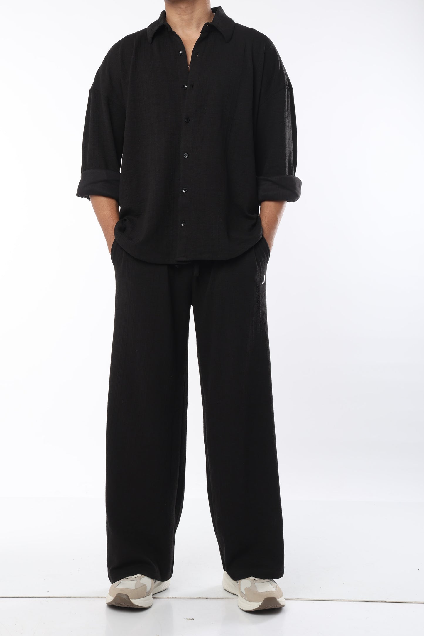 Chapter2Drip Cross Knit Black set — view 10