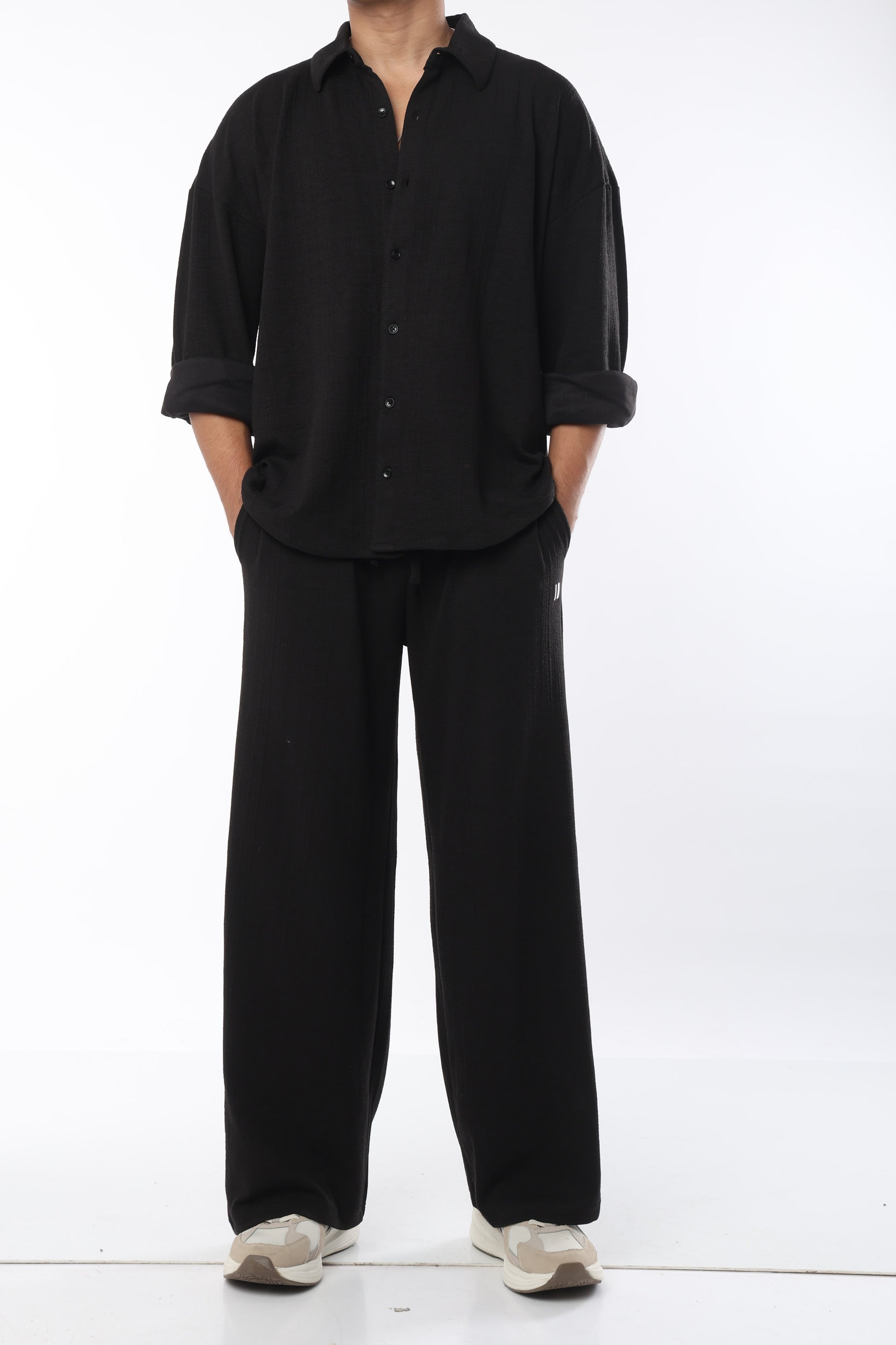 Chapter2Drip Cross Knit Black set — view 10