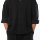 Chapter2Drip Crossknit Black shirt — view 2