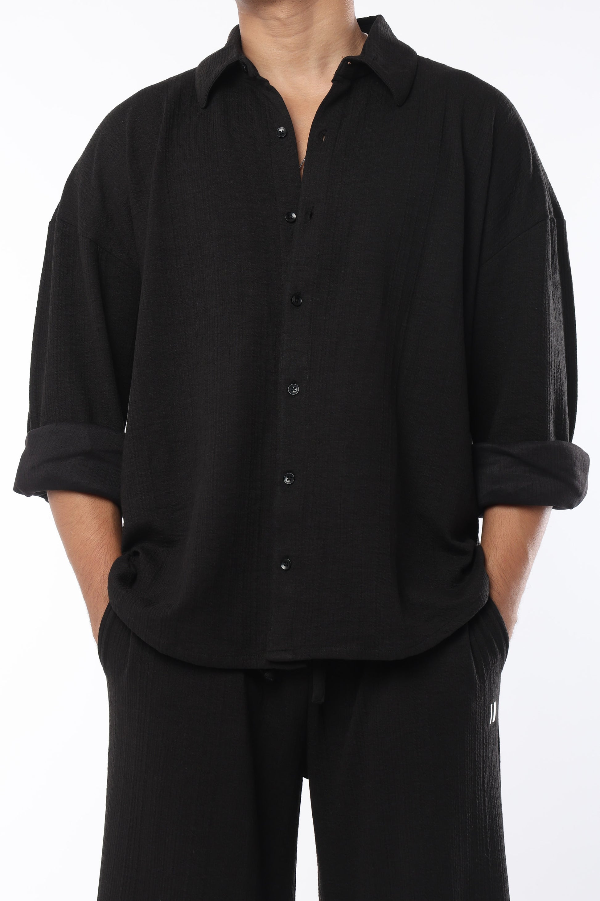 Chapter2Drip Cross Knit Black set — view 9