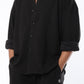 Chapter2Drip Crossknit Black shirt — view 4