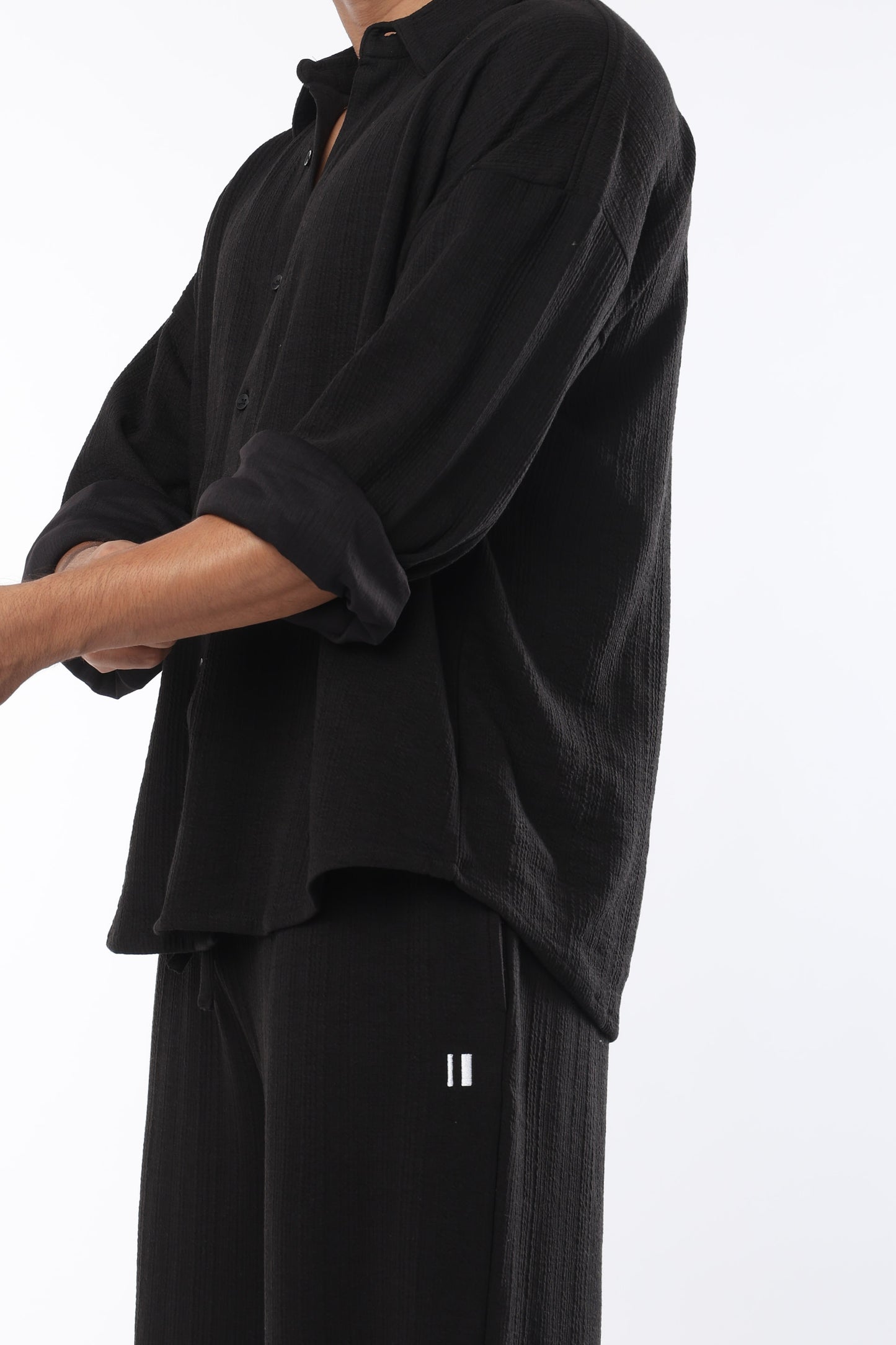 Chapter2Drip Cross Knit Black set — view 11