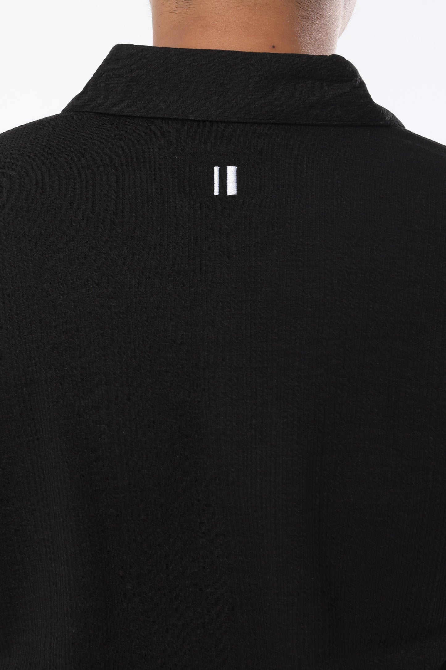 Chapter2Drip Crossknit Black shirt — view 3