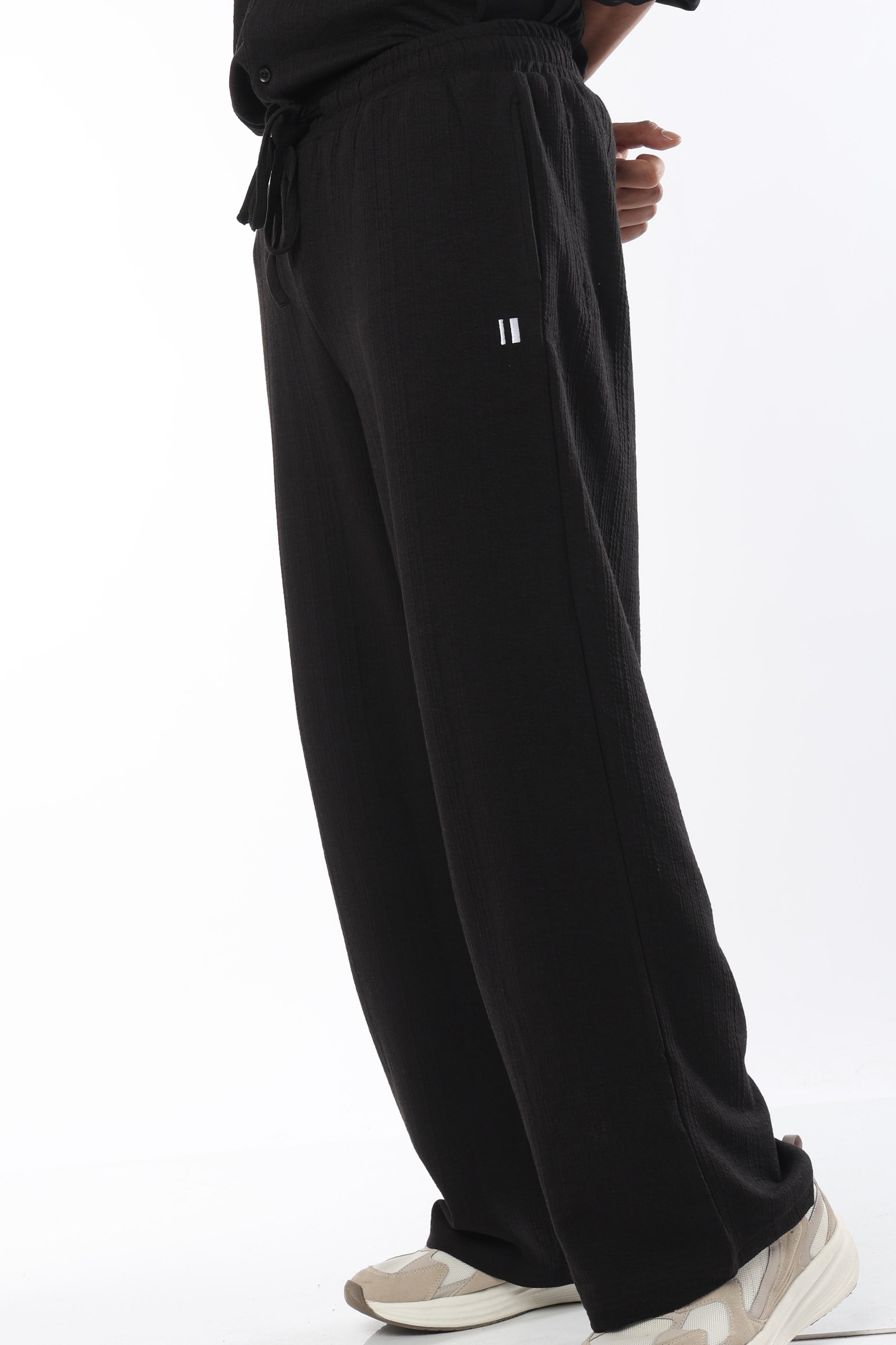 Cross Knit Black Set