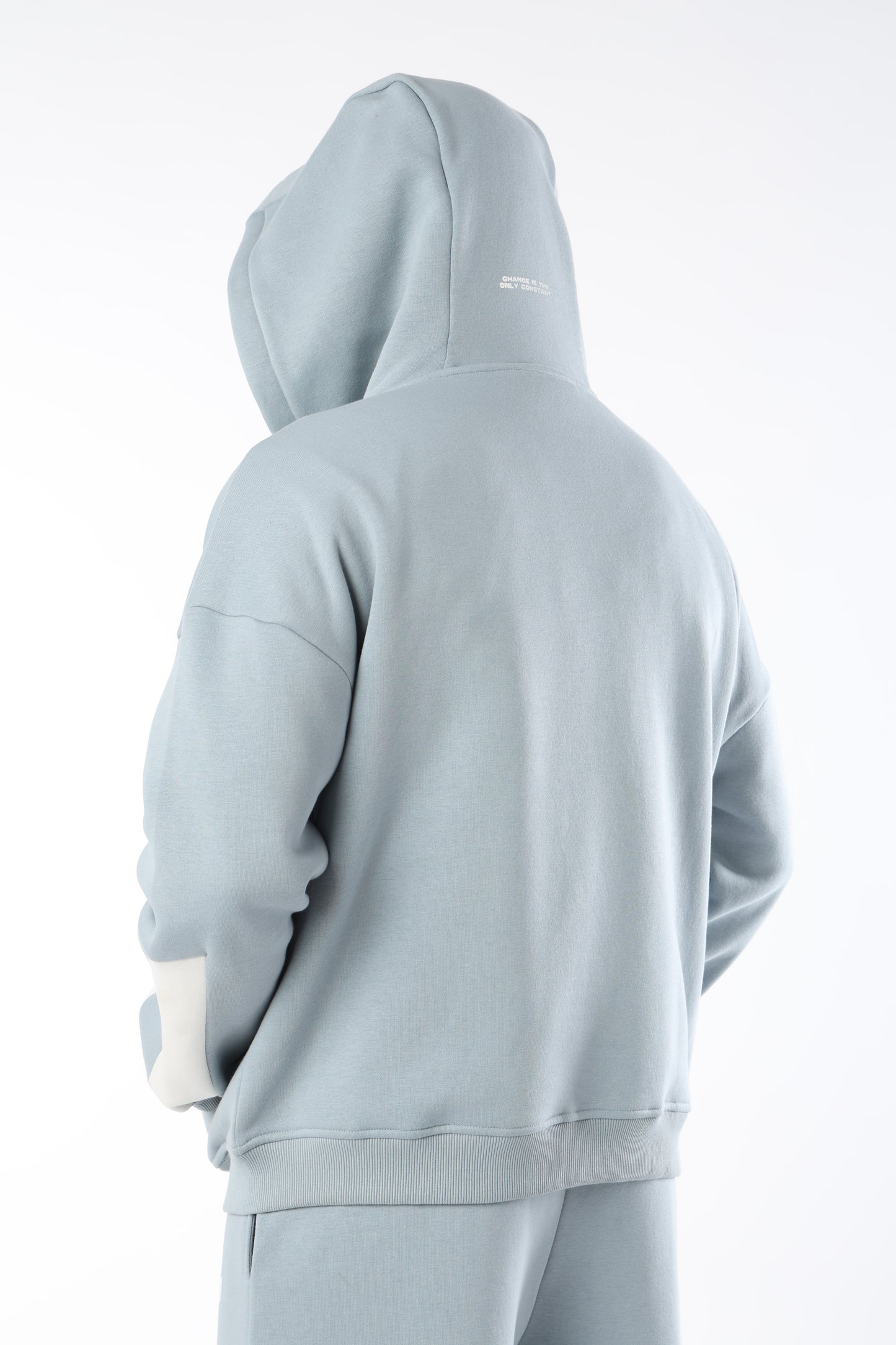 Chapter2Drip Pastel Blue everyday zipper hoodie — view 3