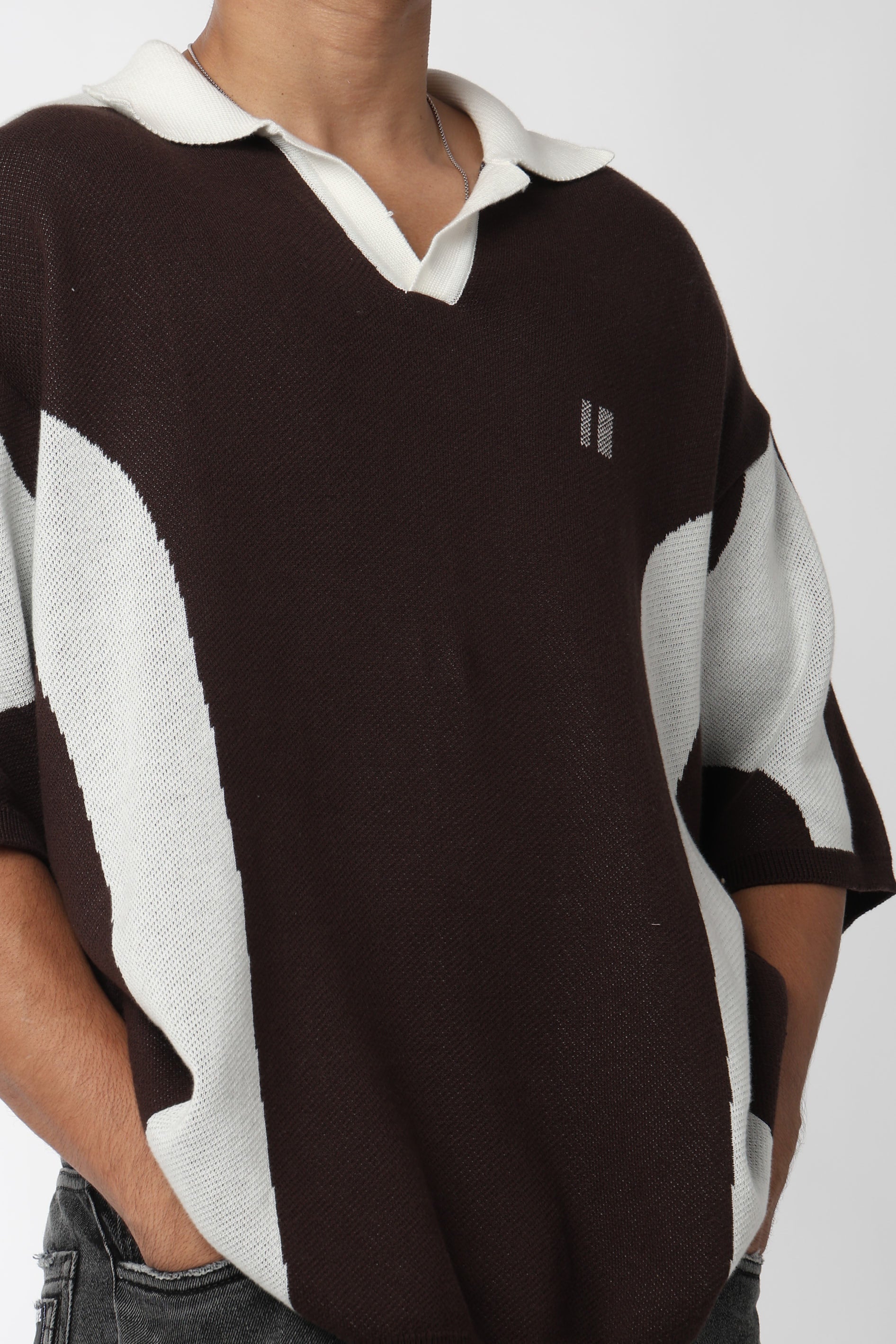 Mocha Knit Polo