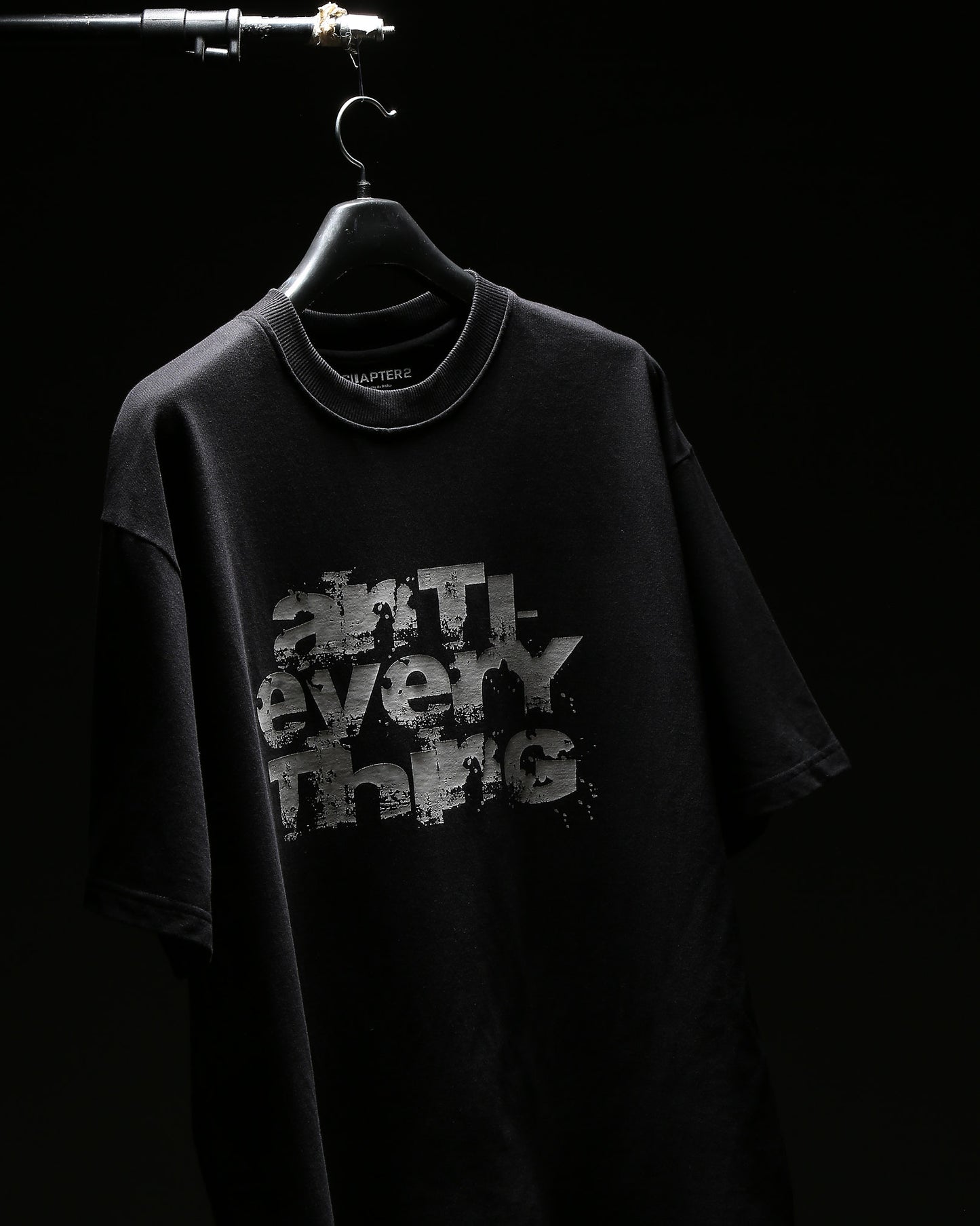 Chapter2Drip Anti Everything Black t-shirt — view 4