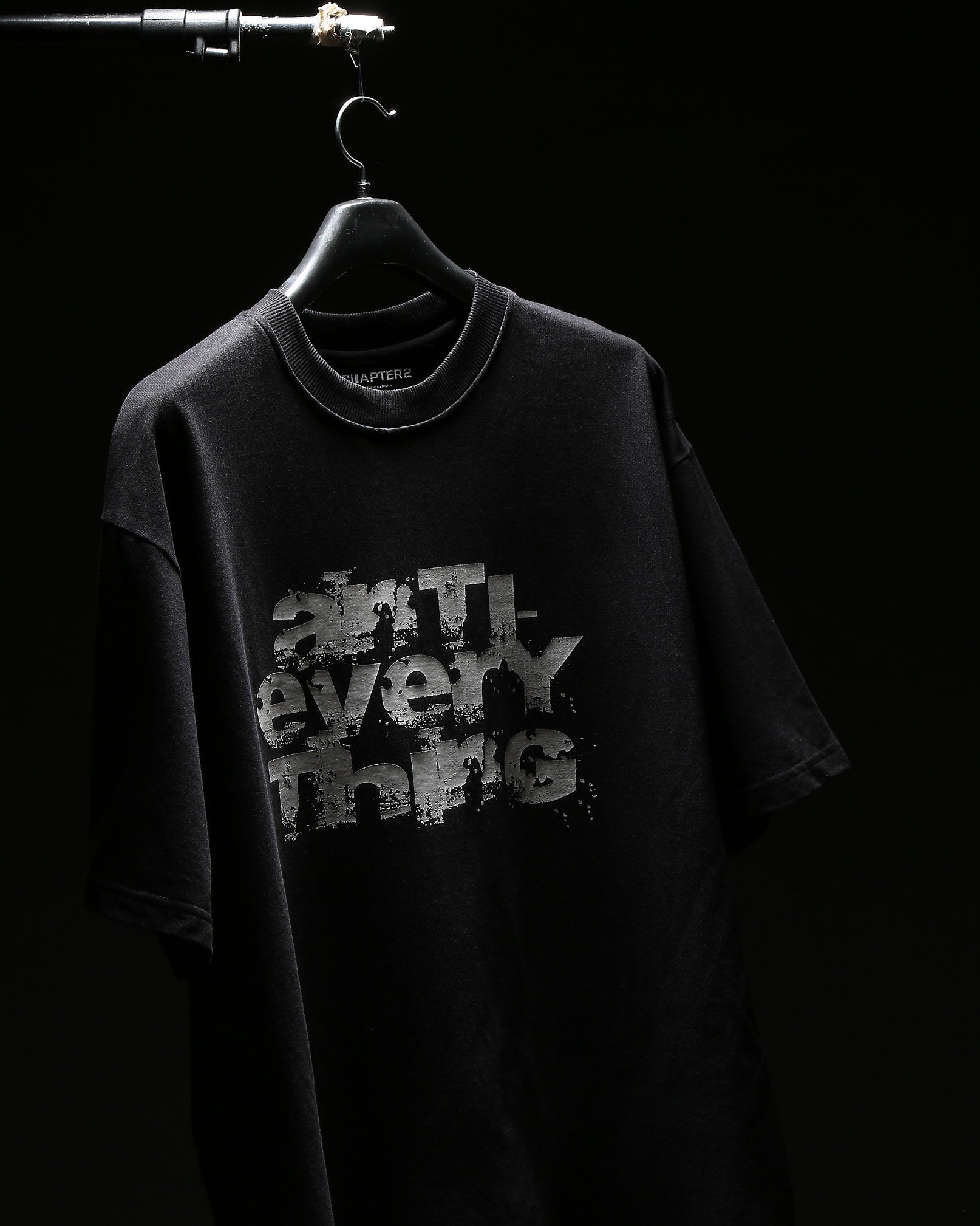 Chapter2Drip Anti Everything Black t-shirt — view 4