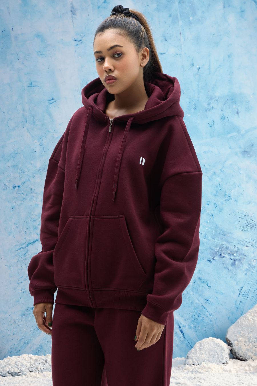 Wine Everyday Zipper Hoodie