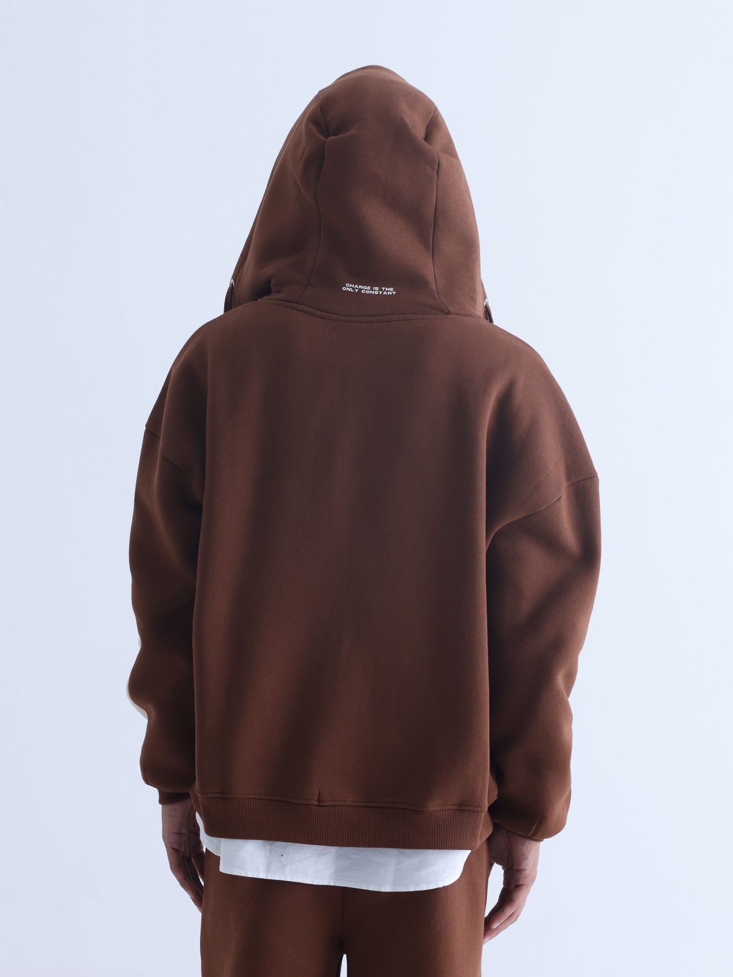 Mocha Everyday Zipper Hoodie + Sweatpants Set