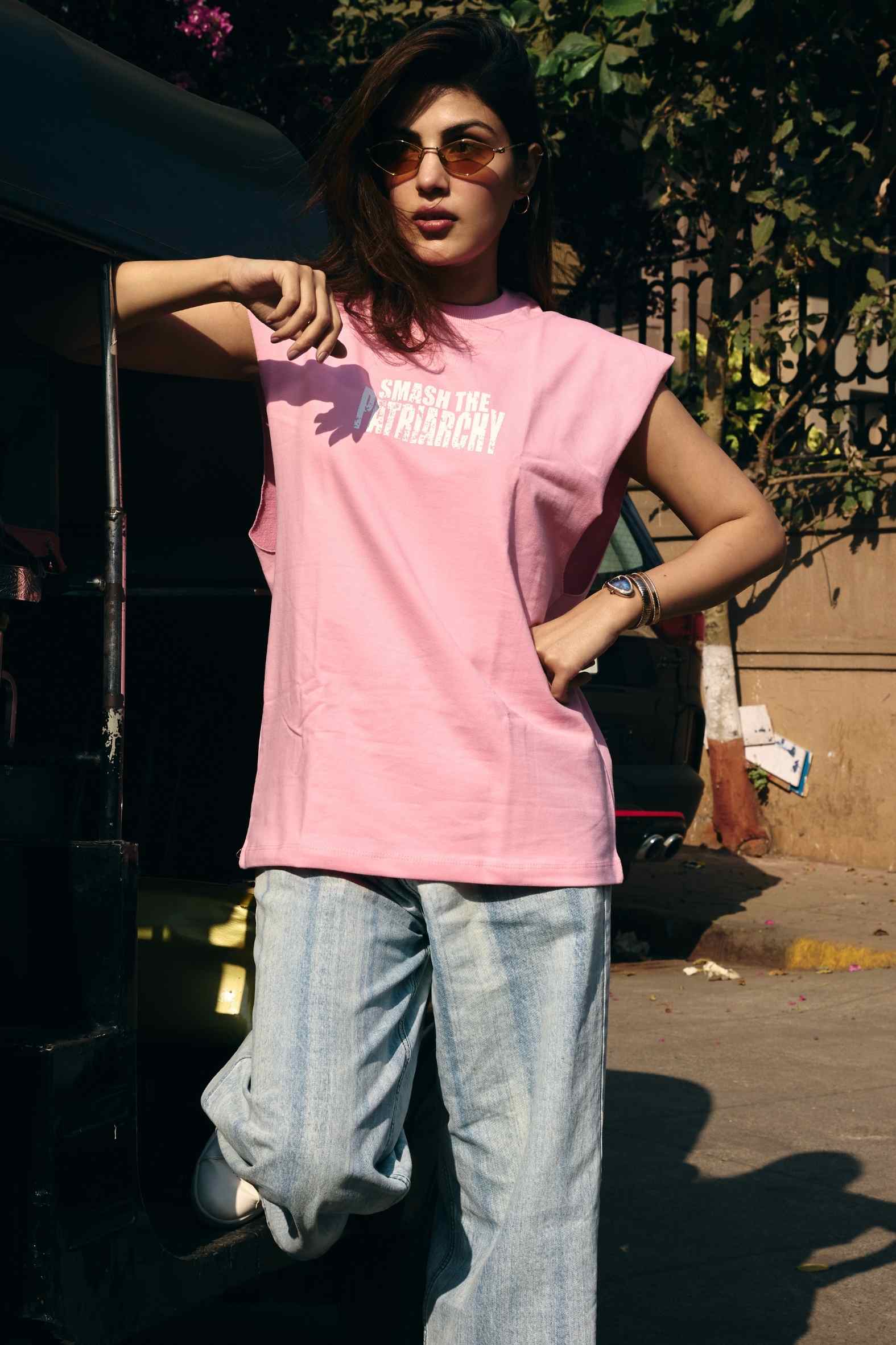 Pink Smash The Patriarchy Vest