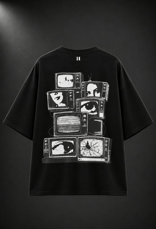 Under Trial By Society Black T-shirt