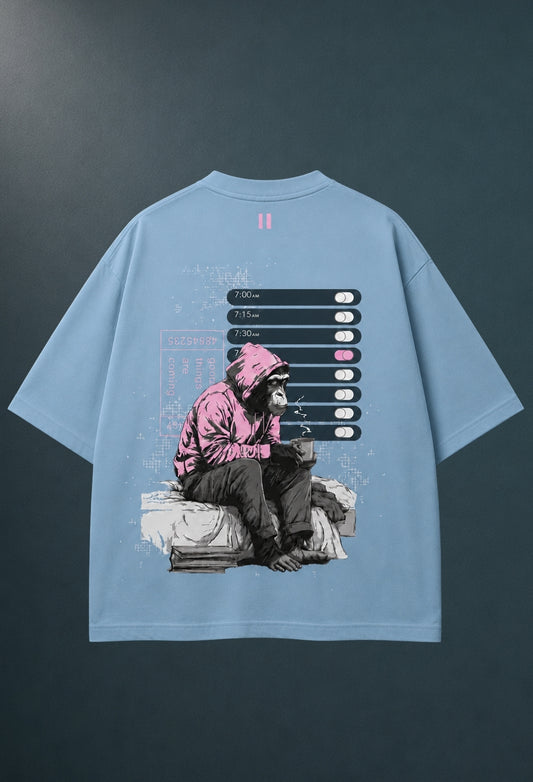 Chapter2Drip Almost/there Dusty Blue t-shirt — view 5