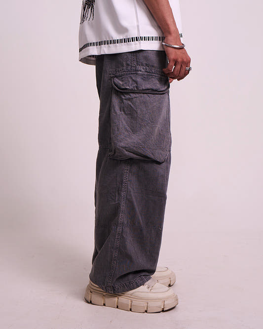 Chapter2Drip Grey utility cargos — view 2