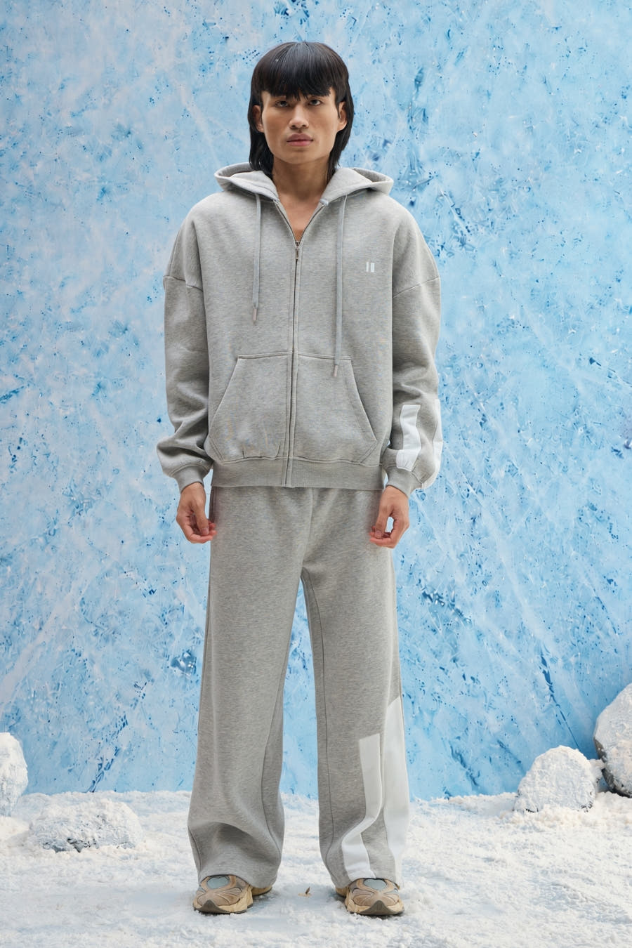Grey Melange Everyday Lounge Set