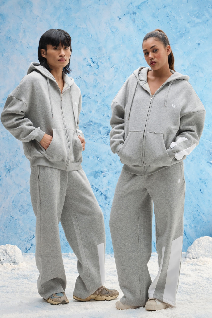 Grey Melange Everyday Lounge Set