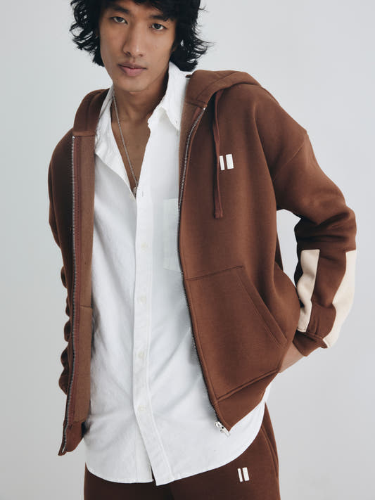Chapter2Drip Mocha everyday zipper hoodie — view 2