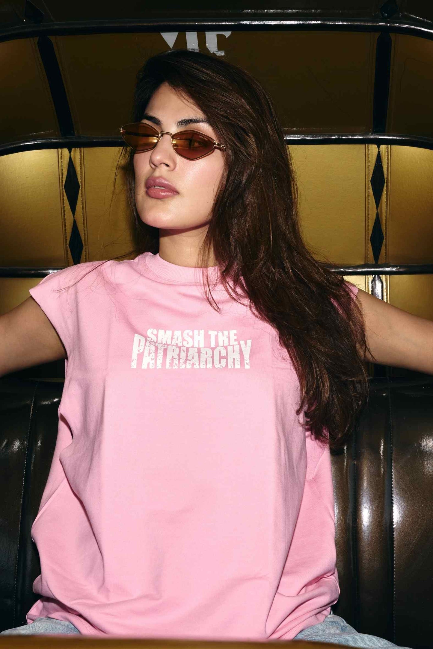 Pink Smash The Patriarchy Vest