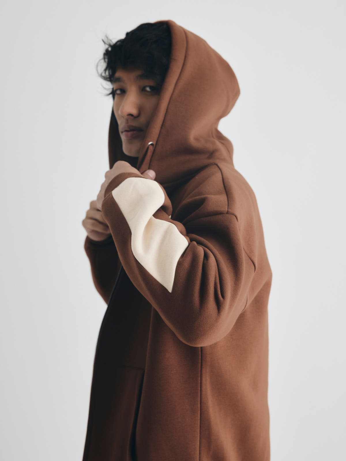Chapter2Drip Mocha everyday zipper hoodie