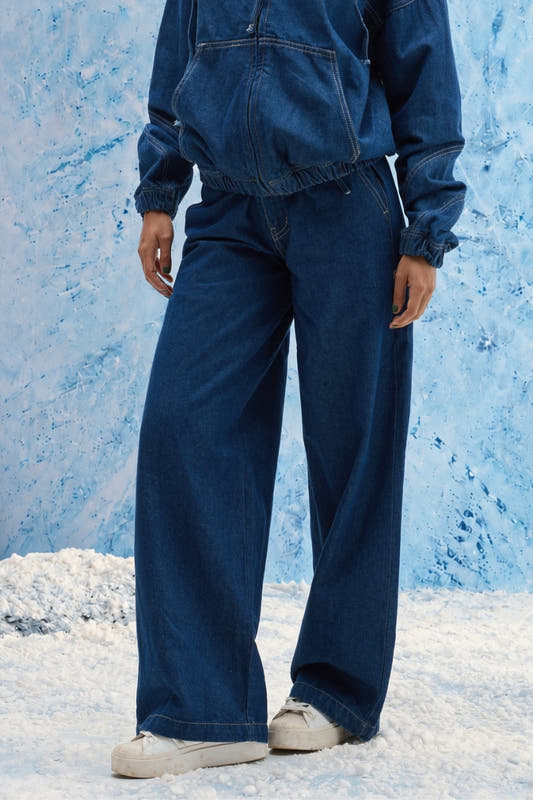 Indigo Denim Joggers