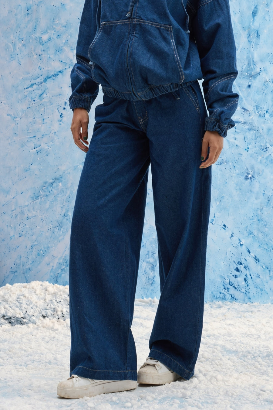 Indigo Denim Joggers