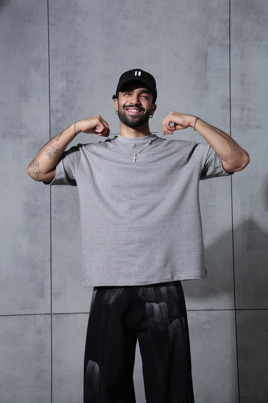 Light grey melange T-Shirt