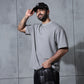 Chapter2Drip Light Grey Melange t-shirt