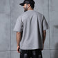 Chapter2Drip Light Grey Melange t-shirt — view 3