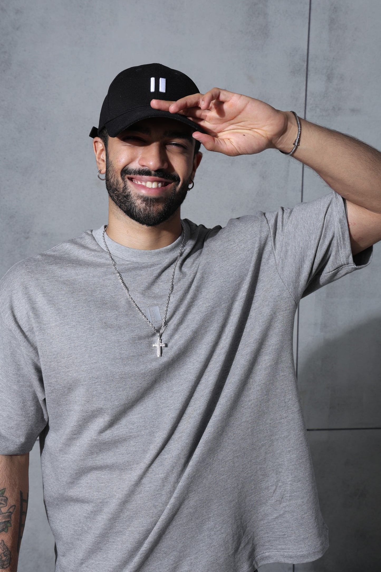 Light grey melange T-Shirt