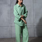 Chapter2Drip Matcha Mist linen co-ord set — view 4