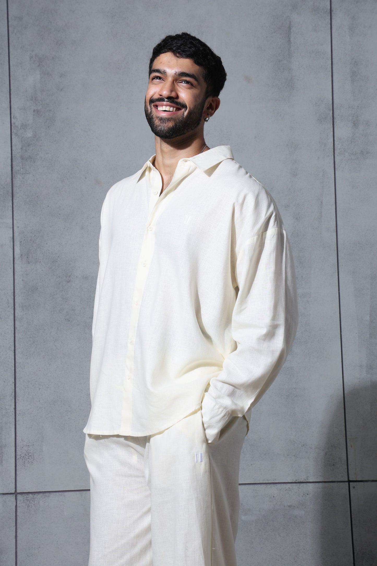 Butter Yellow Linen Co-Ord Set