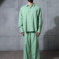 Matcha Mist Linen Shirt