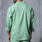 Chapter2Drip Matcha Mist linen co-ord set — view 6