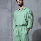 Matcha Mist Linen Shirt