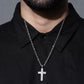 Chapter2Drip lab-grown diamond cross pendant chain