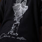 Black Fish Embroidered Tencel Shirt