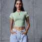 Baby Tee Mint Green