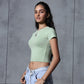 Baby Tee Mint Green